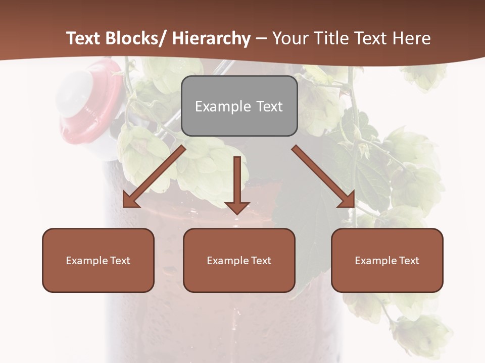 Brewing Fresh Ingredient PowerPoint Template