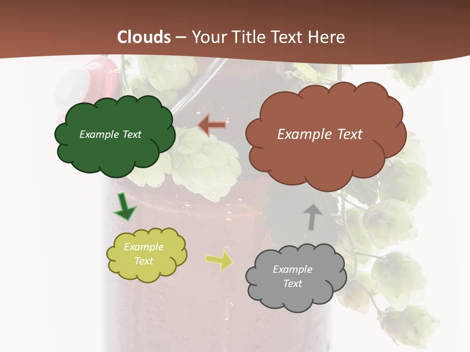 Brewing Fresh Ingredient PowerPoint Template