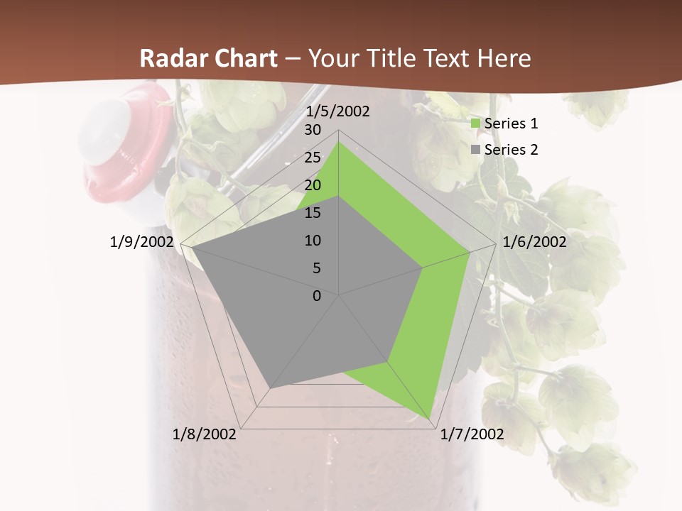 Brewing Fresh Ingredient PowerPoint Template