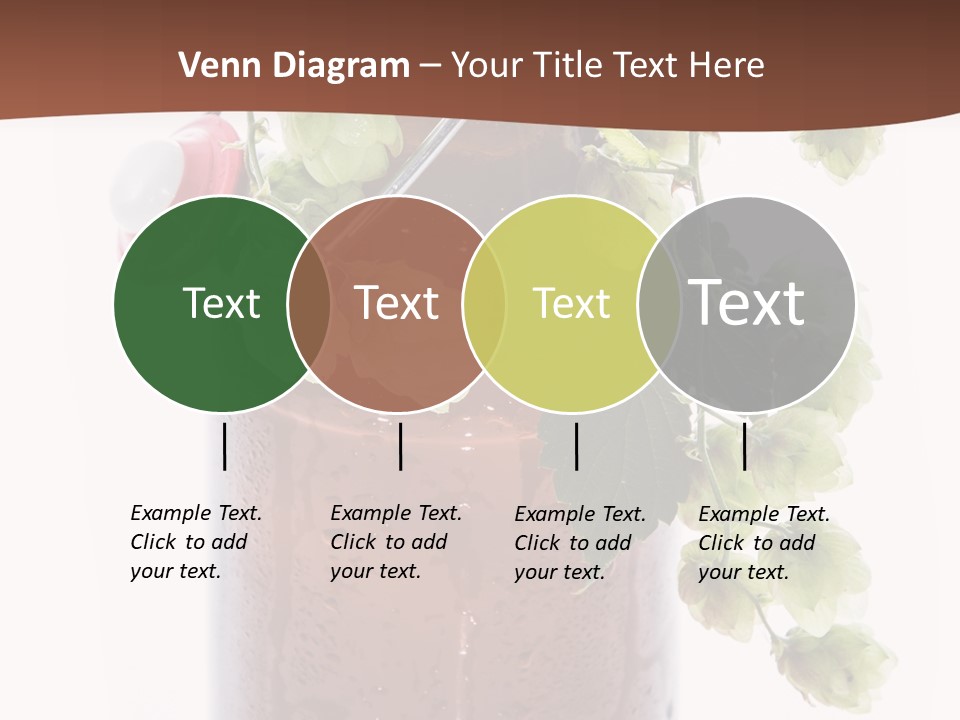 Brewing Fresh Ingredient PowerPoint Template