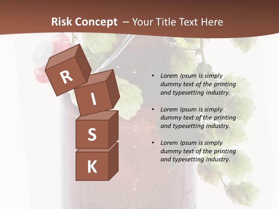 Brewing Fresh Ingredient PowerPoint Template