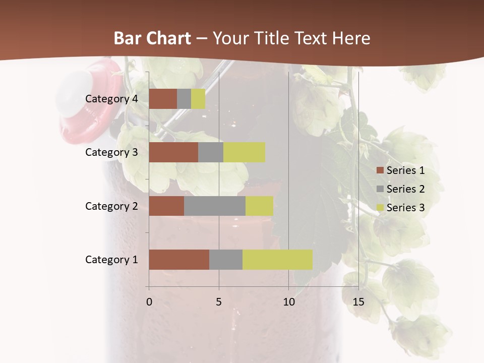 Brewing Fresh Ingredient PowerPoint Template
