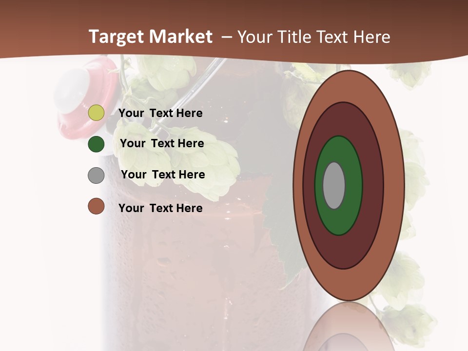 Brewing Fresh Ingredient PowerPoint Template