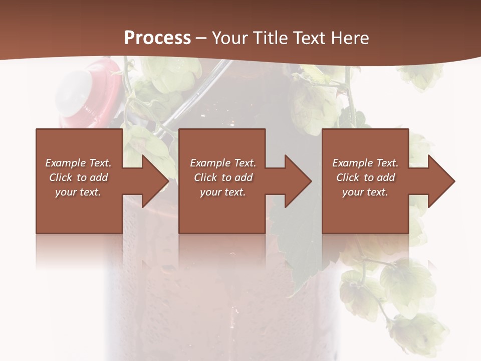 Brewing Fresh Ingredient PowerPoint Template