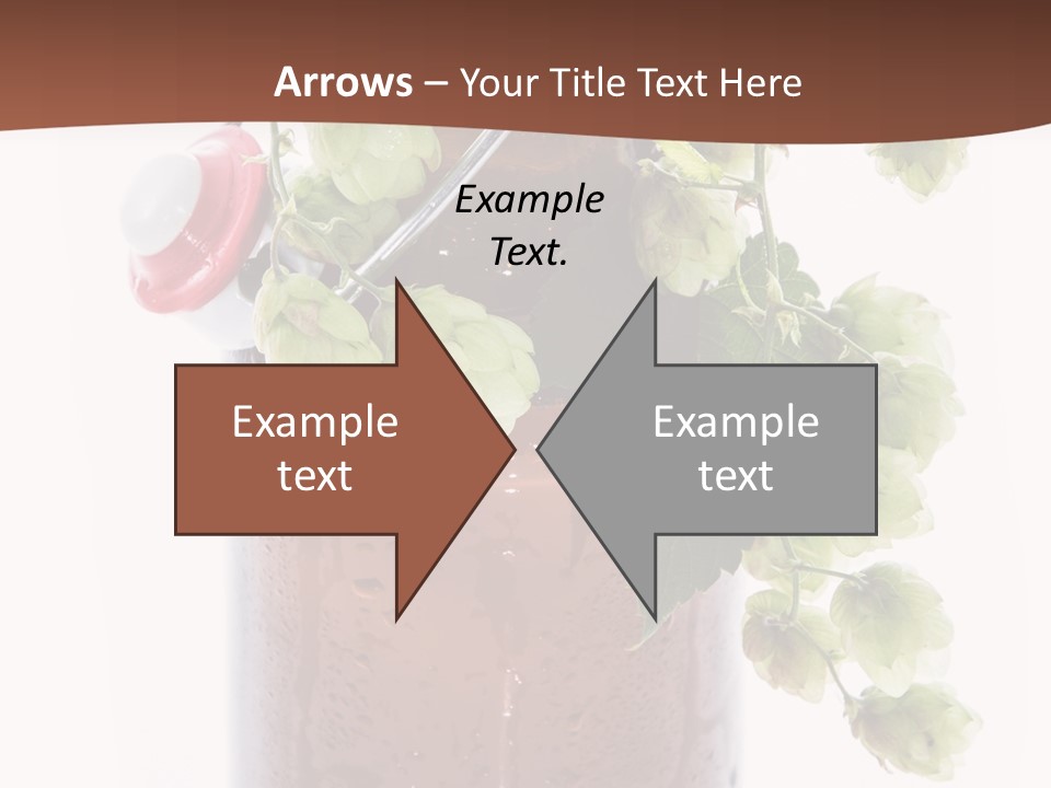 Brewing Fresh Ingredient PowerPoint Template