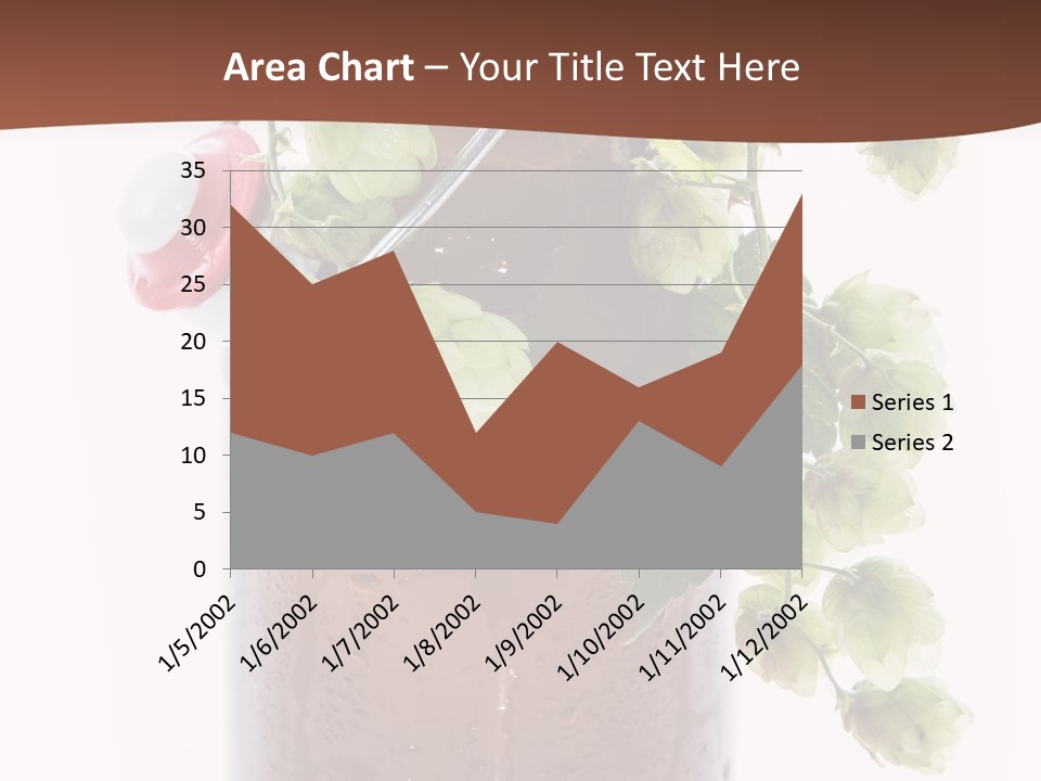 Brewing Fresh Ingredient PowerPoint Template