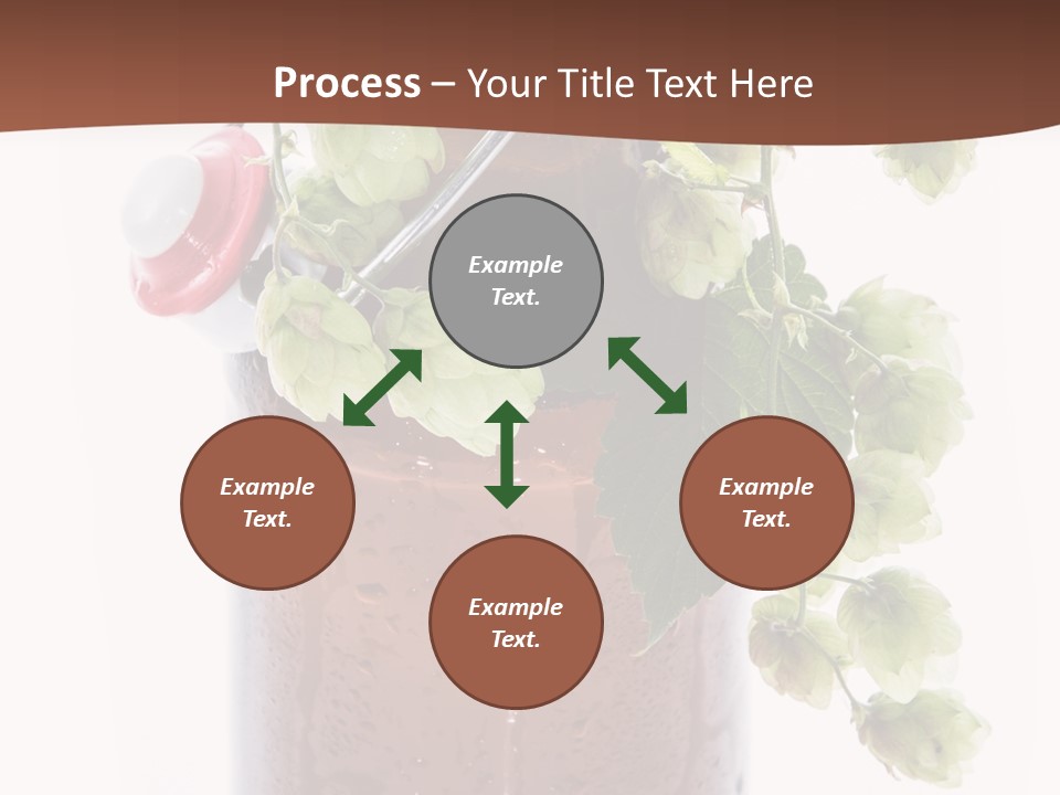 Brewing Fresh Ingredient PowerPoint Template