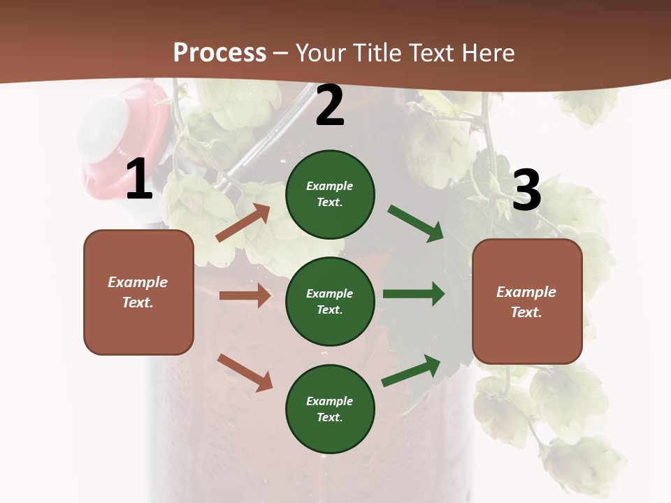 Brewing Fresh Ingredient PowerPoint Template