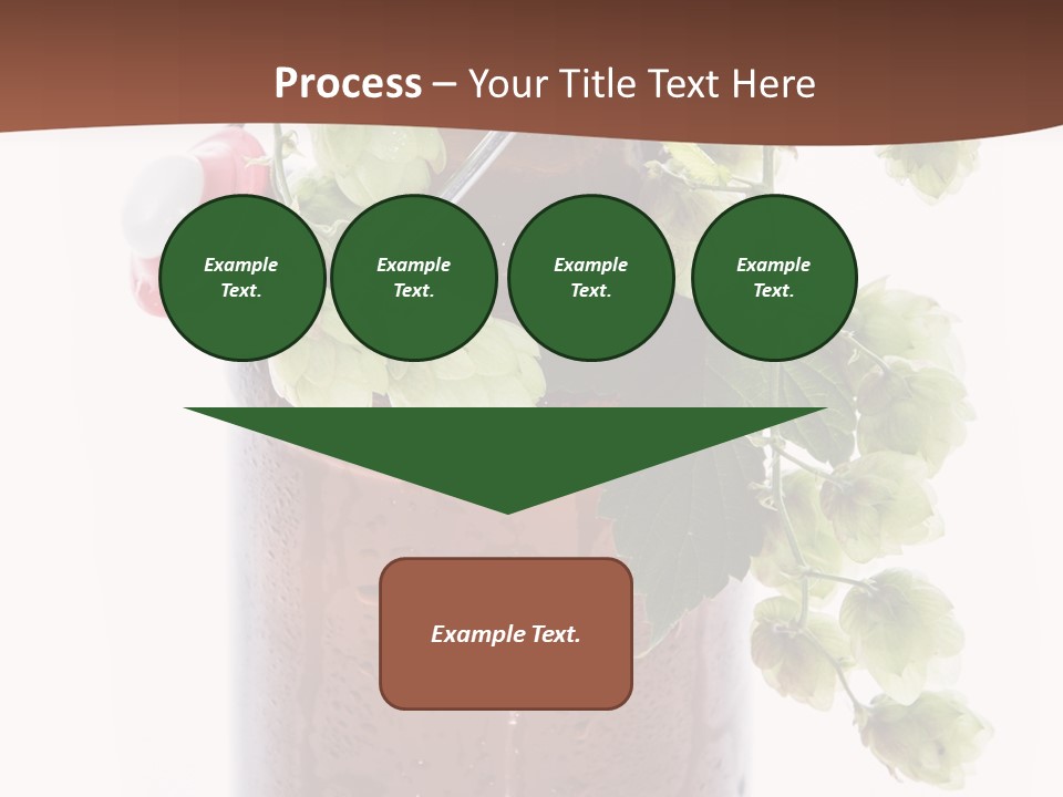 Brewing Fresh Ingredient PowerPoint Template