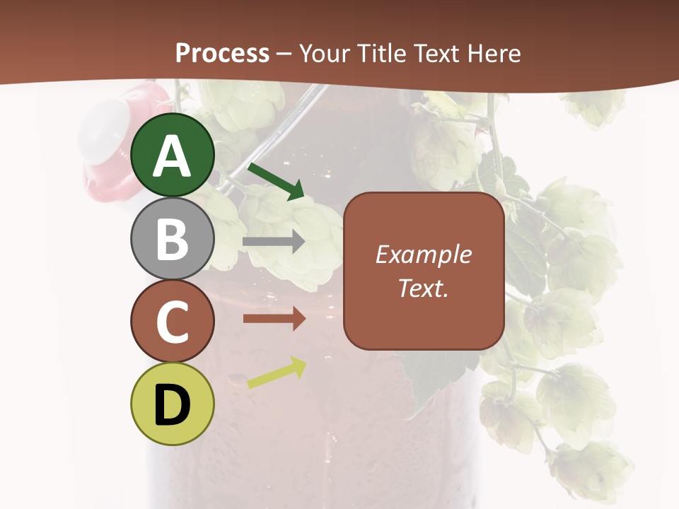 Brewing Fresh Ingredient PowerPoint Template