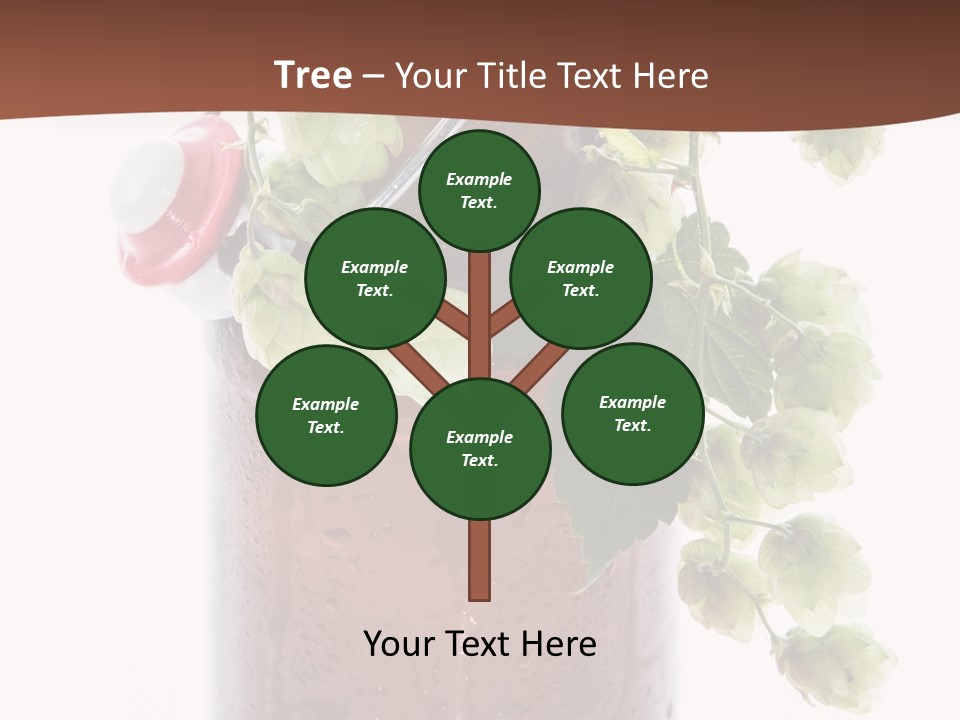 Brewing Fresh Ingredient PowerPoint Template
