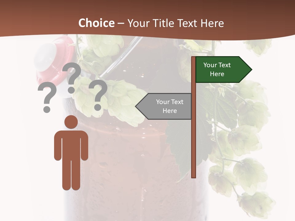 Brewing Fresh Ingredient PowerPoint Template