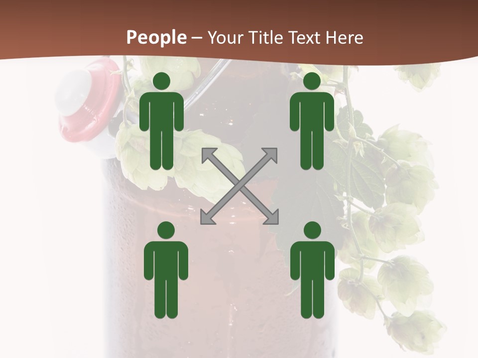 Brewing Fresh Ingredient PowerPoint Template