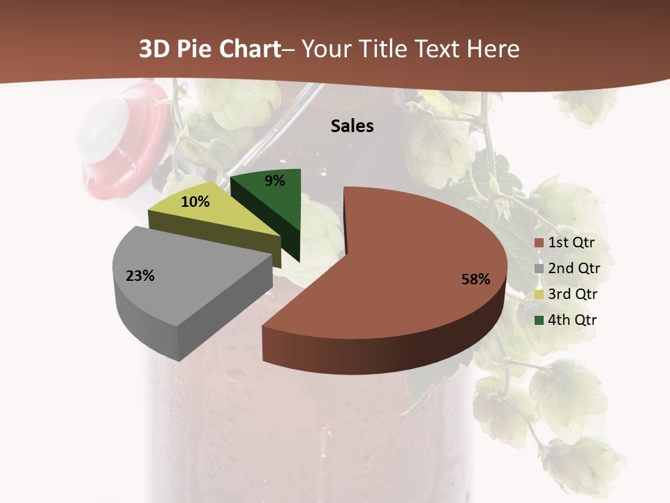 Brewing Fresh Ingredient PowerPoint Template