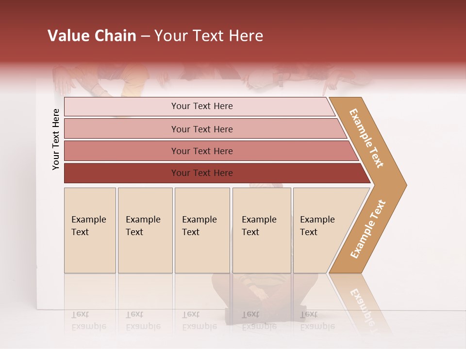 Isolated Caucasian White PowerPoint Template
