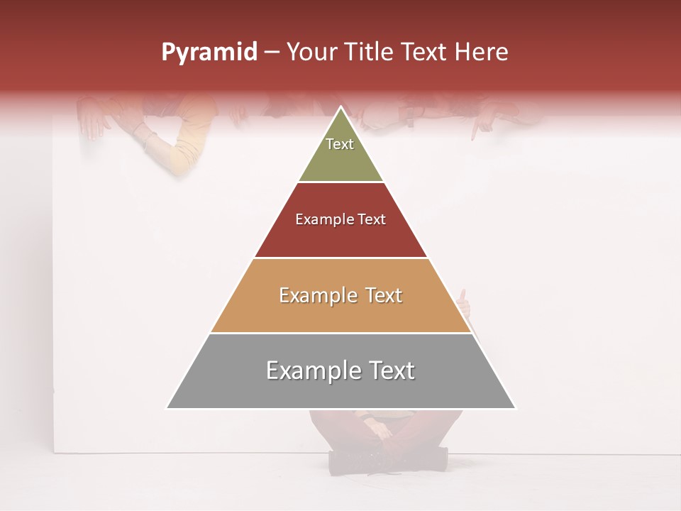 Isolated Caucasian White PowerPoint Template