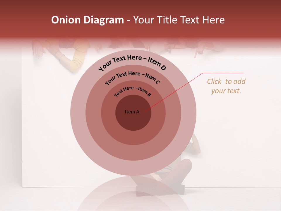 Isolated Caucasian White PowerPoint Template