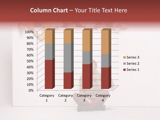 Isolated Caucasian White PowerPoint Template