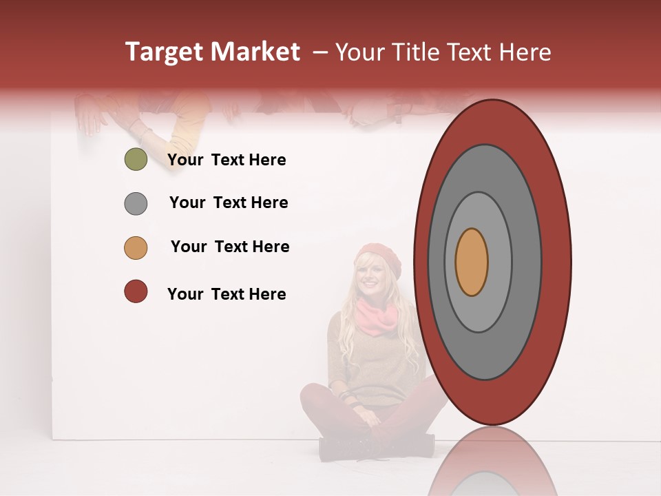 Isolated Caucasian White PowerPoint Template