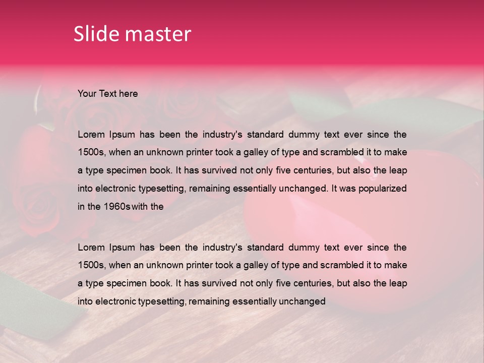Petal Day Spring PowerPoint Template
