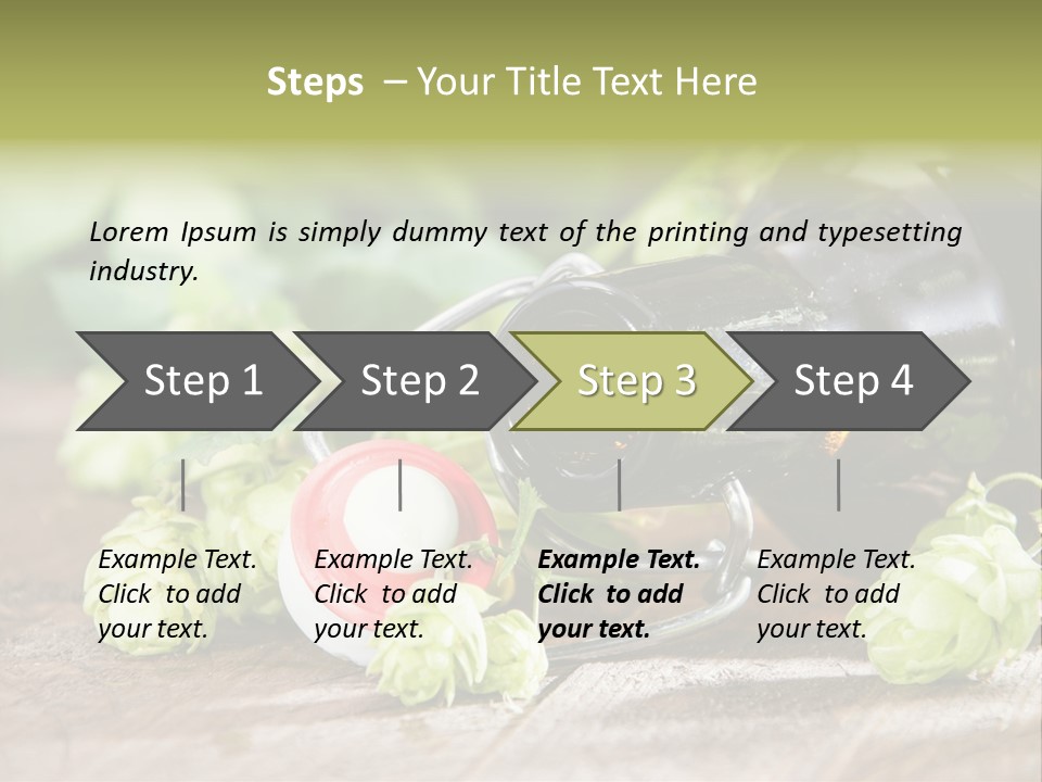Pint Macro Brewed PowerPoint Template
