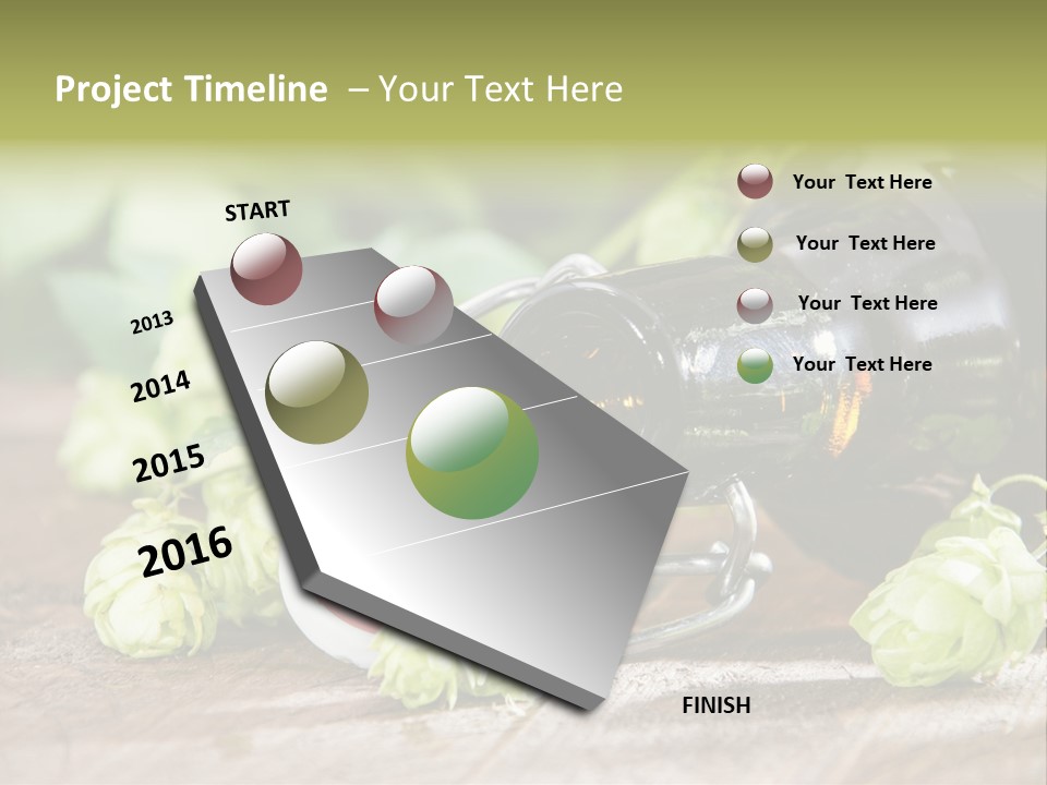 Pint Macro Brewed PowerPoint Template