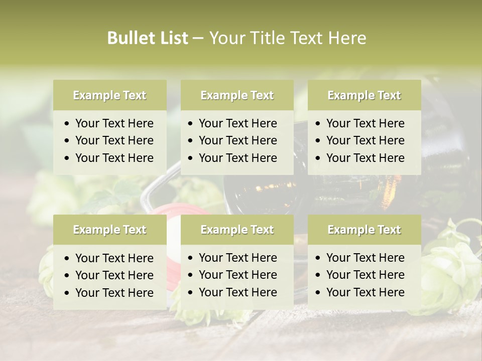 Pint Macro Brewed PowerPoint Template