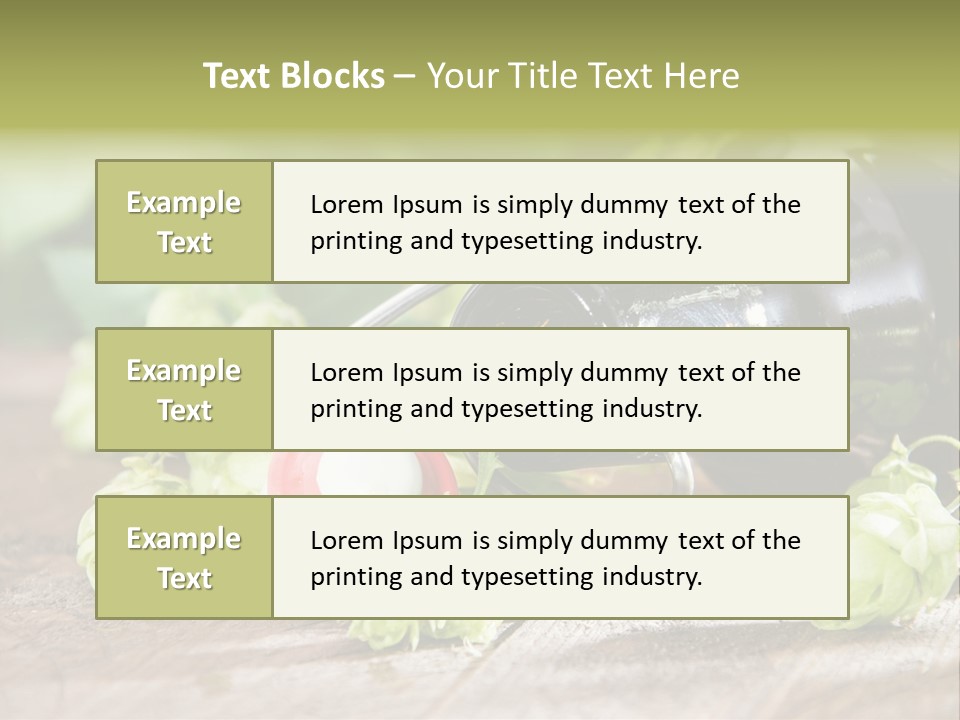 Pint Macro Brewed PowerPoint Template