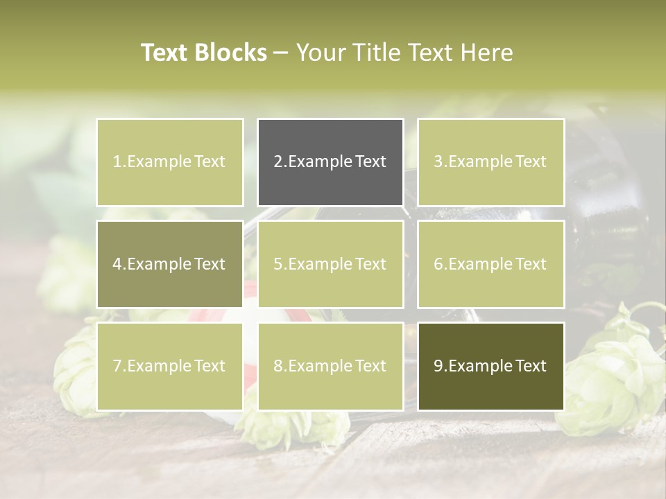 Pint Macro Brewed PowerPoint Template