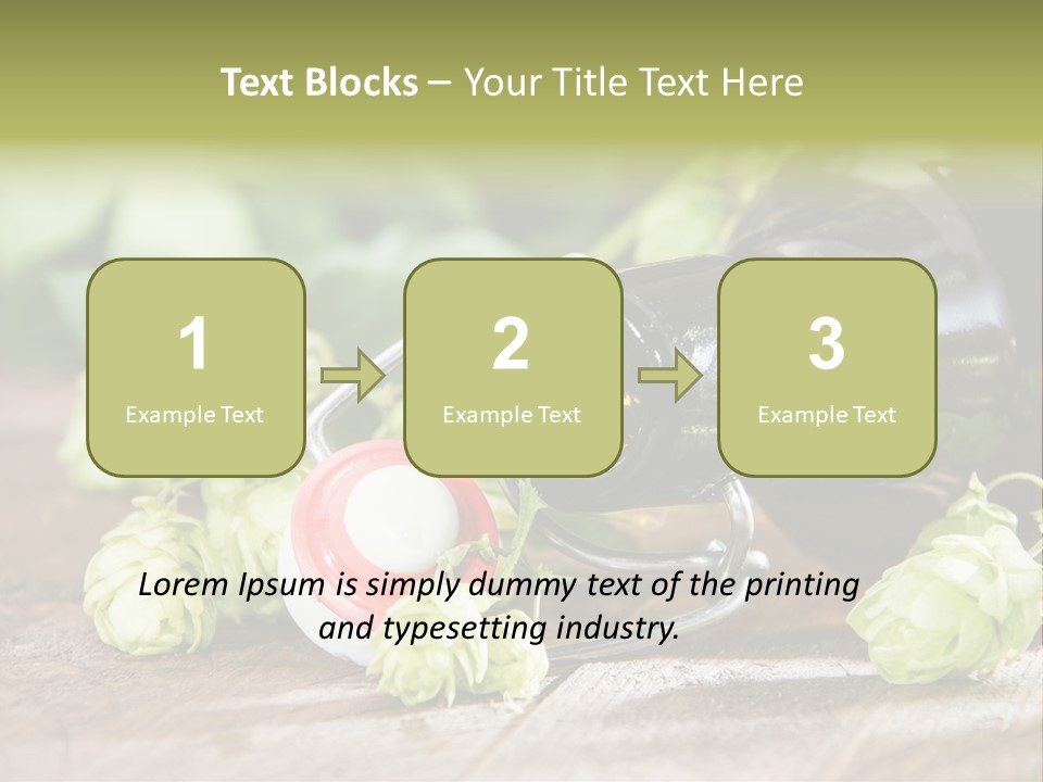 Pint Macro Brewed PowerPoint Template