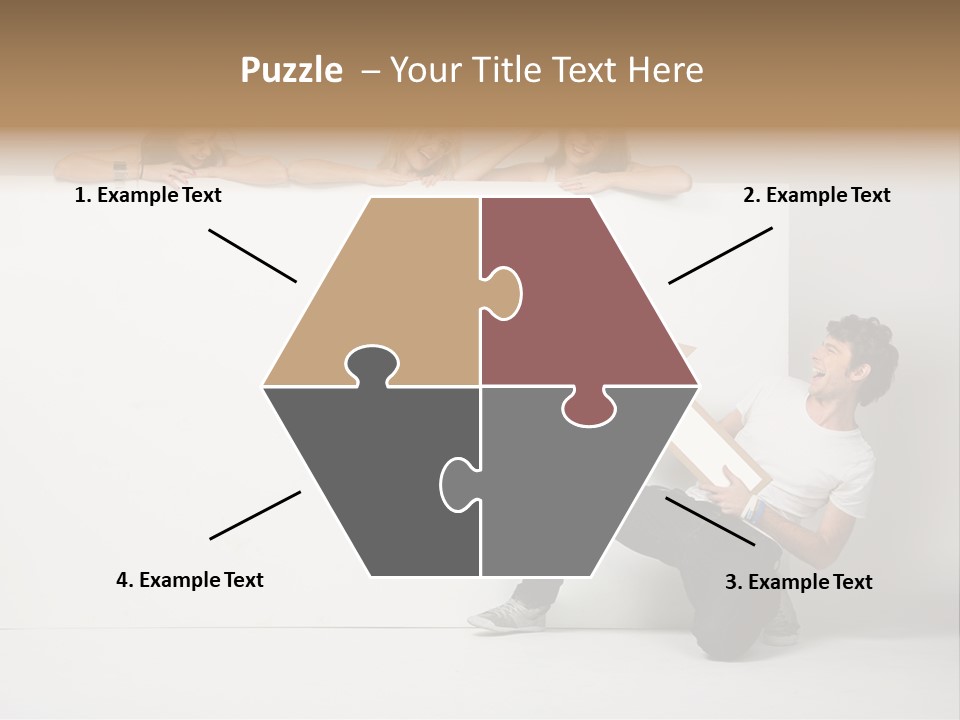 Present Empty Finger PowerPoint Template