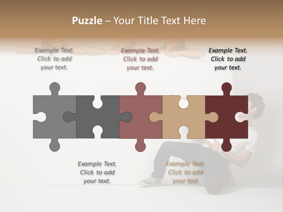 Present Empty Finger PowerPoint Template
