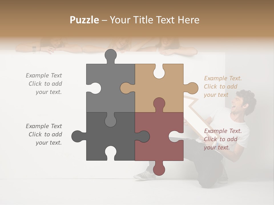 Present Empty Finger PowerPoint Template