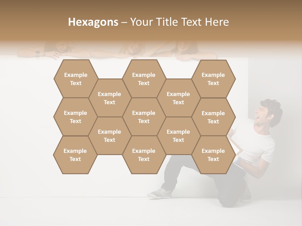 Present Empty Finger PowerPoint Template