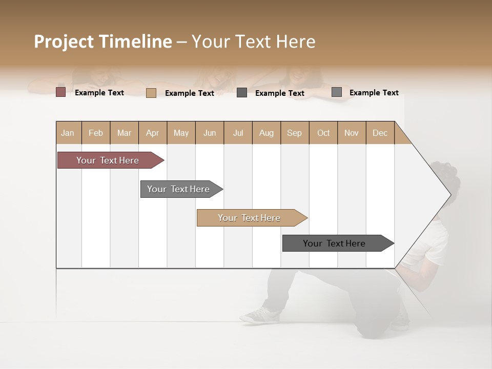 Present Empty Finger PowerPoint Template
