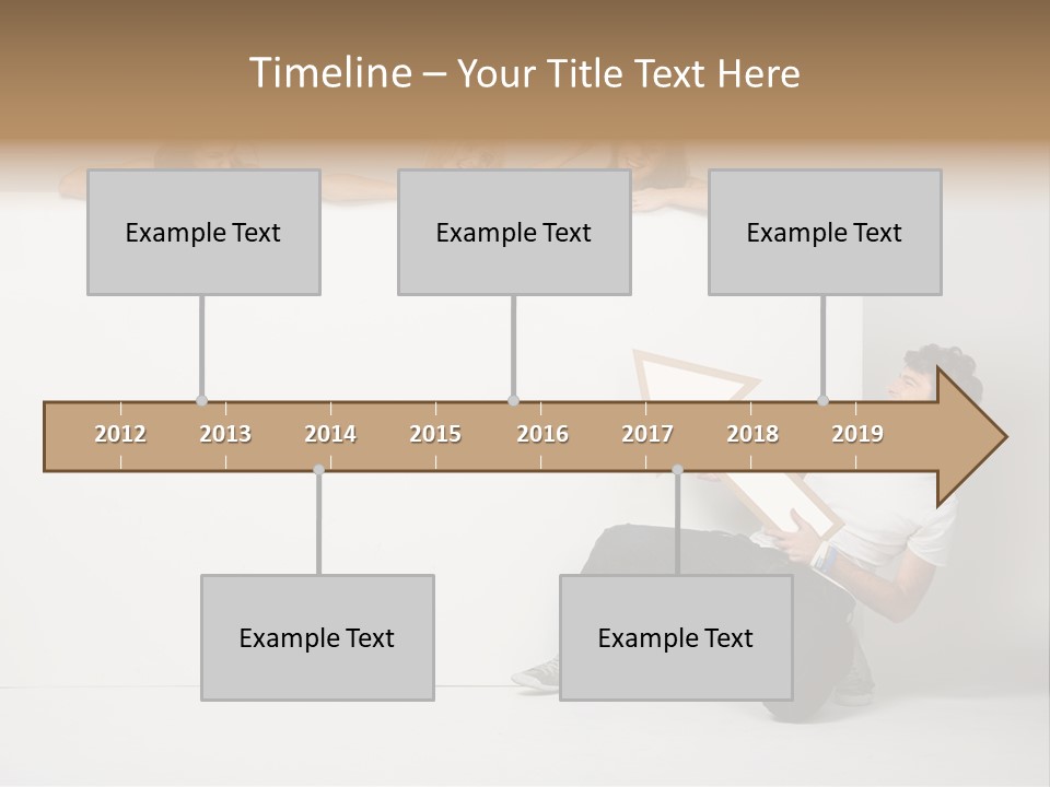 Present Empty Finger PowerPoint Template