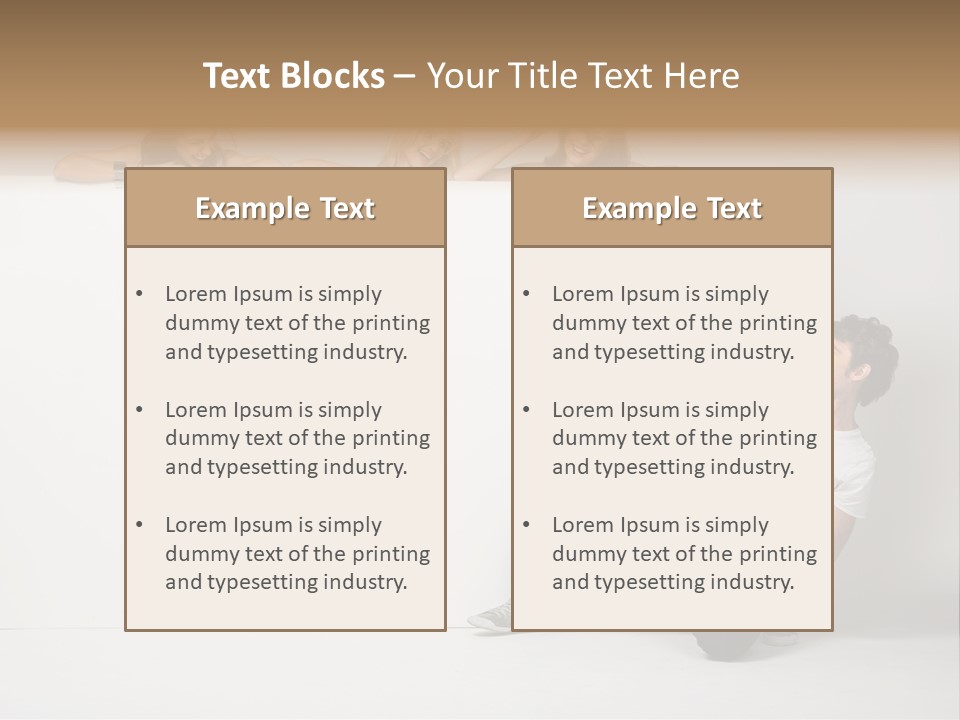 Present Empty Finger PowerPoint Template