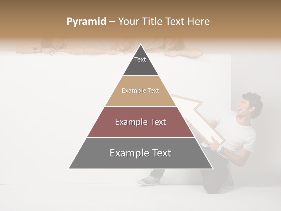 Present Empty Finger PowerPoint Template