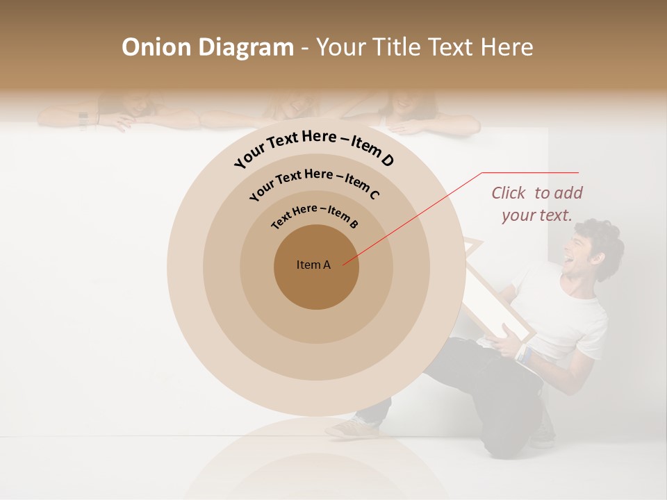 Present Empty Finger PowerPoint Template