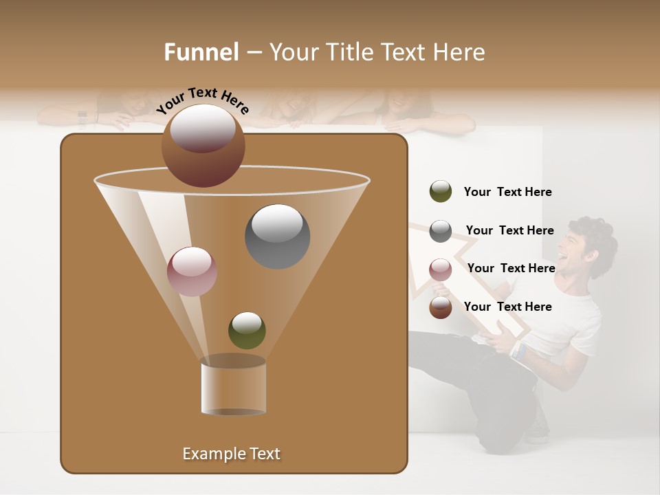 Present Empty Finger PowerPoint Template