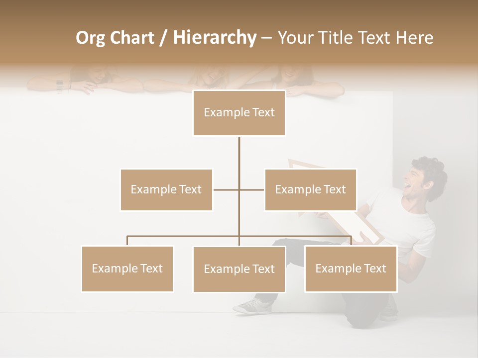 Present Empty Finger PowerPoint Template