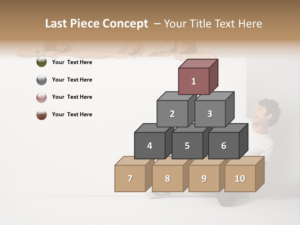 Present Empty Finger PowerPoint Template