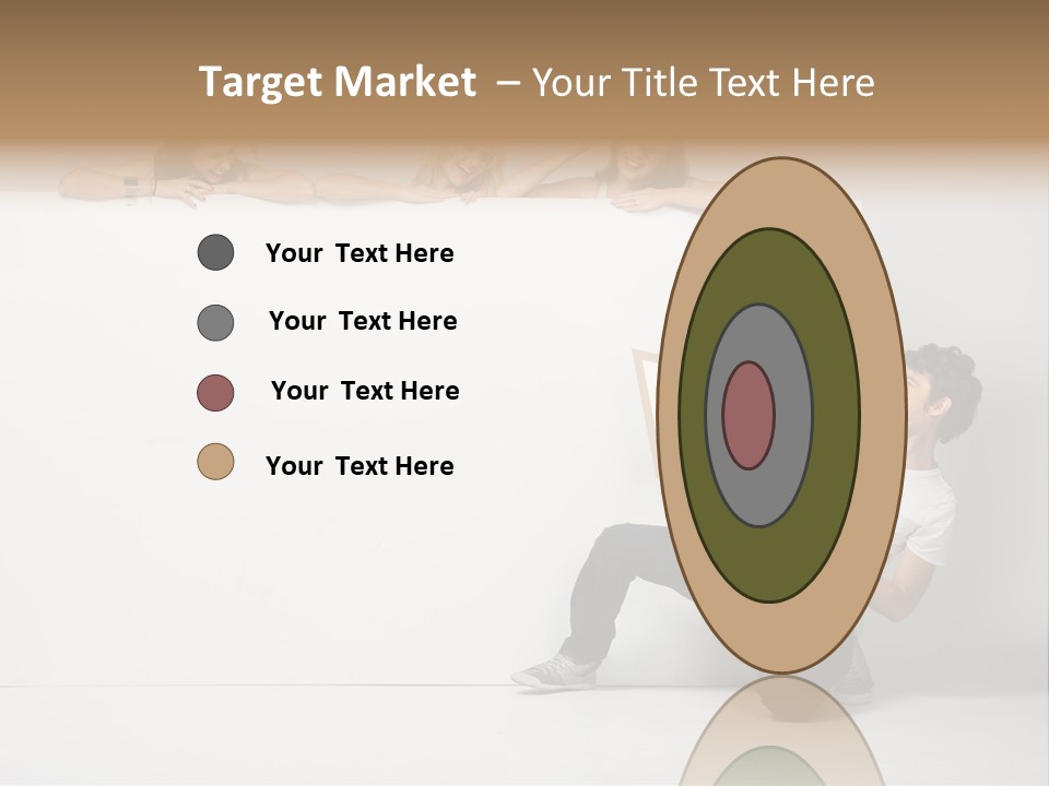 Present Empty Finger PowerPoint Template