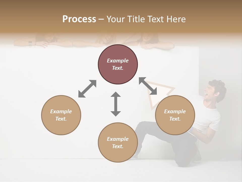 Present Empty Finger PowerPoint Template