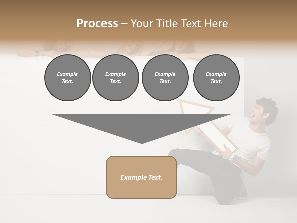 Present Empty Finger PowerPoint Template