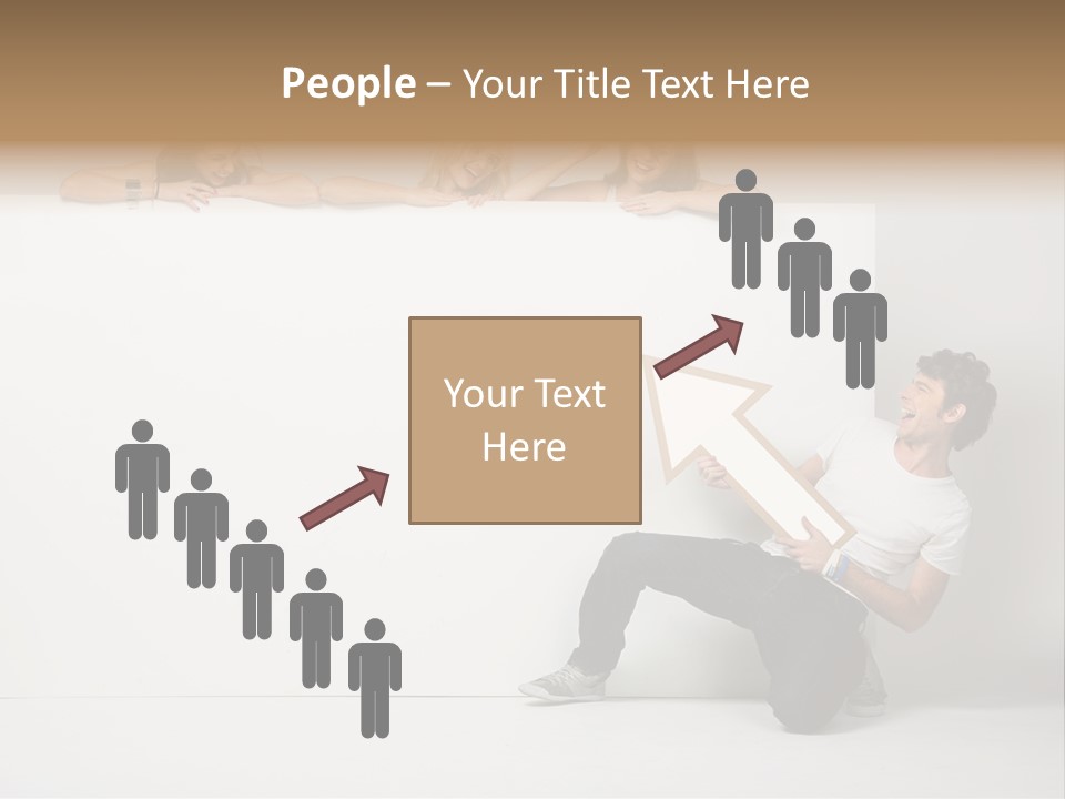 Present Empty Finger PowerPoint Template