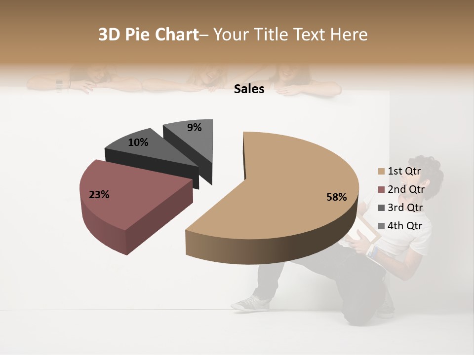 Present Empty Finger PowerPoint Template