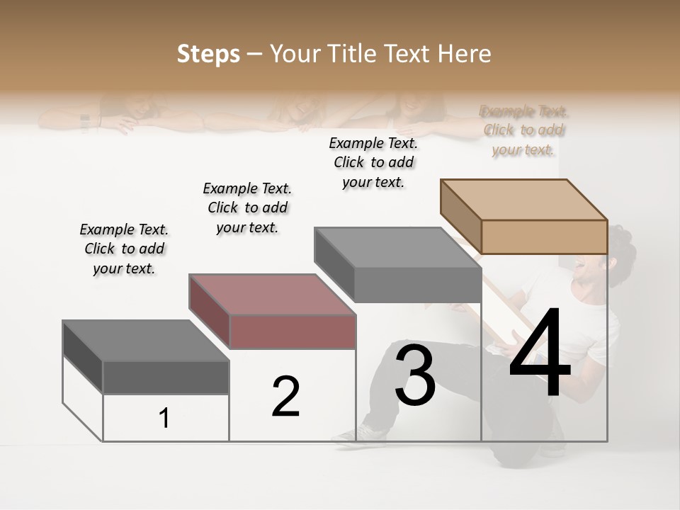 Present Empty Finger PowerPoint Template