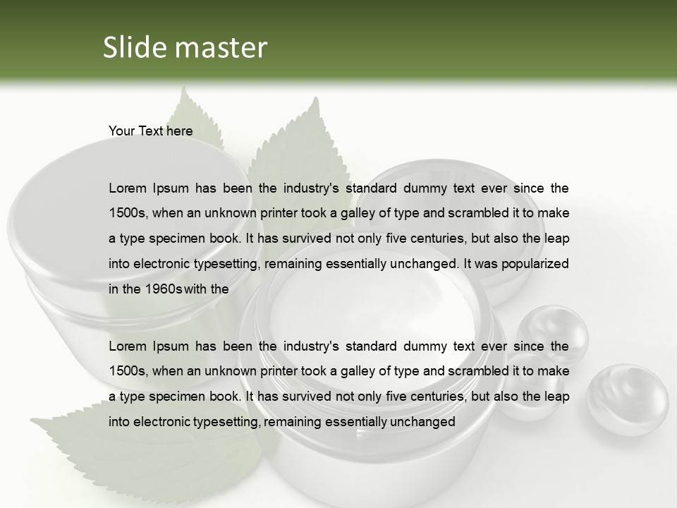 Nature Femmes Suppl PowerPoint Template