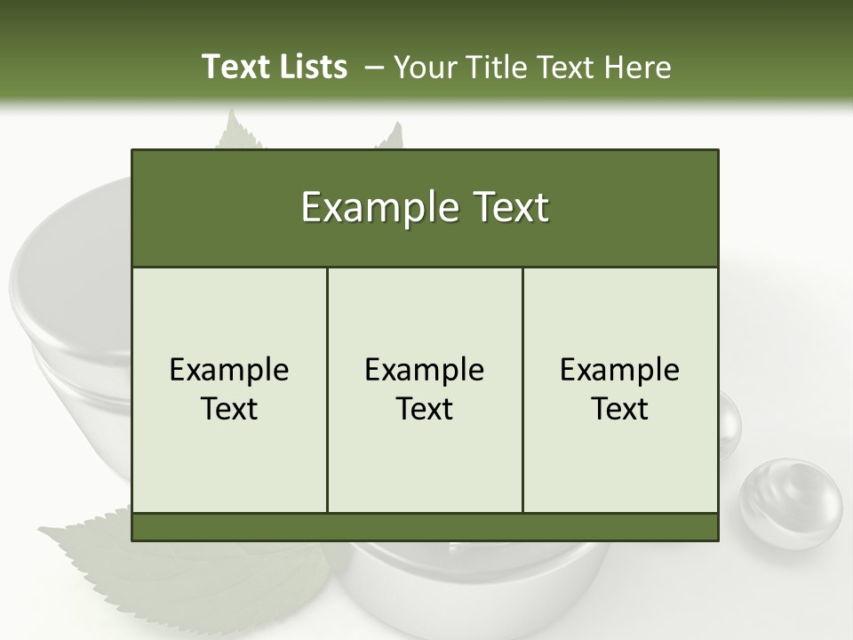 Nature Femmes Suppl PowerPoint Template